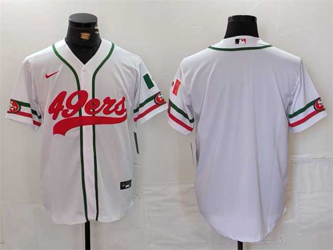 Men's San Francisco 49ers Blank White With Patch Cool Base Stitched Baseball Jersey,We sell and wholesale Men's San Francisco 49ers Blank White With Patch Cool Base Stitched Baseball Jersey on line form chian!